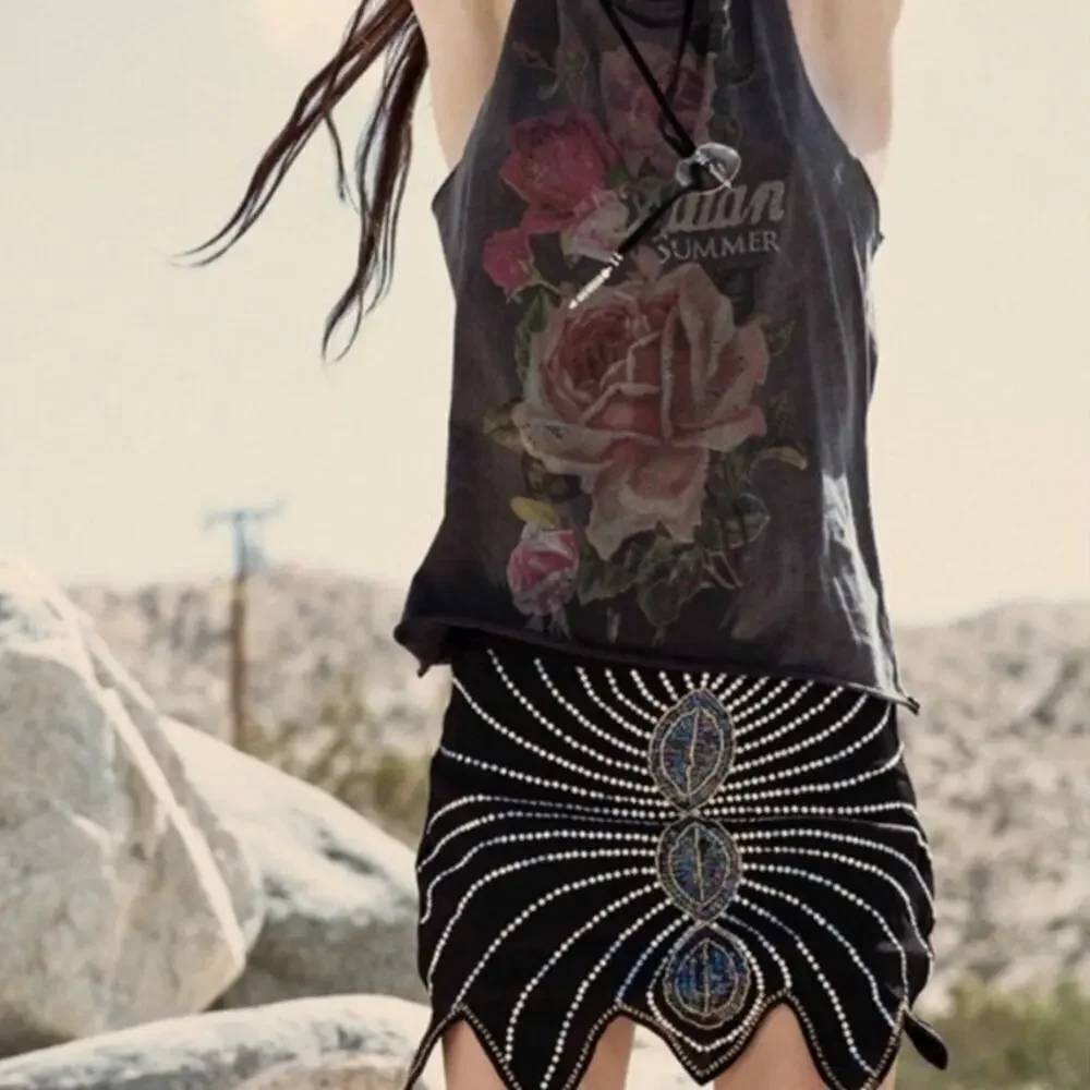 Spell & The Gypsy Mazzy Star Mini Skirt Size 2